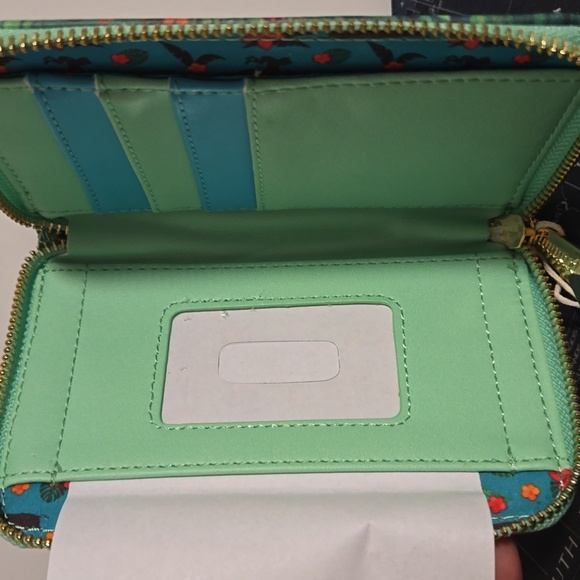 BNWT LoungeFly Disney Jungle book Zip around wallet - Picture 7 of 8